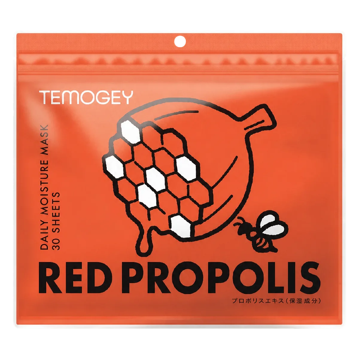 TEMOGEY Daily Moisture Mask Red Propolis